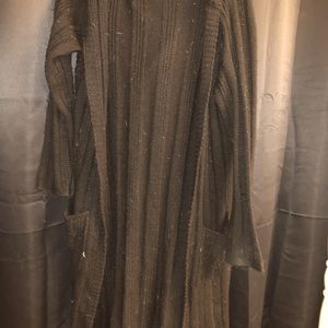 Black cardigan